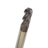 FALCON TOOL 4 Flute C-102 Ball Nose Solid Carbide End