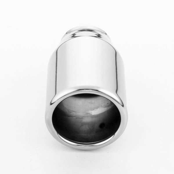 TRI-HYBERS Polished 304 Stainless Steel 2" Inlet Exhaust Tip 3"
