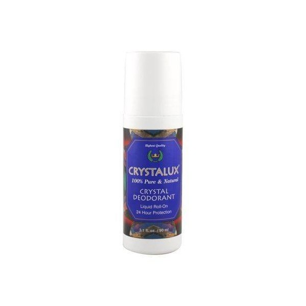 Crystalux Crystal Deodorant Liquid Roll-On 24 Hour Protection 90ml/3.1oz by