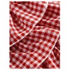Verdusa Women's Plus Size Y2k Gingham Plaid Mini Shorts Tiered