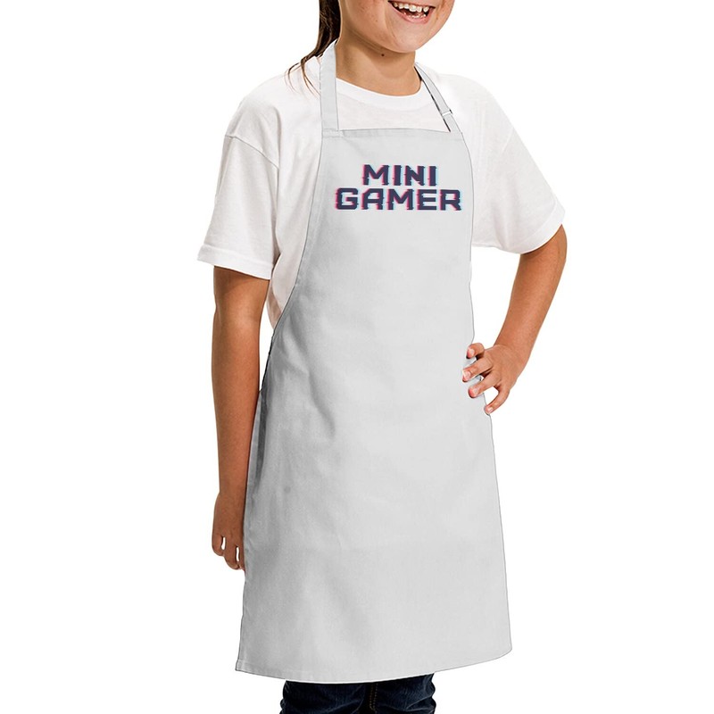 Fabulous Children's Kitchen Apron - Painting Mini Games Retro Games