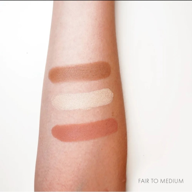 Paleta Maquillaje Farmasi All In One Polvo Tono Fair/Medium 3