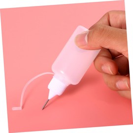 Tofficu Squeeze Bottles 30pcs Empty Applicator Bottles for Glue Paints Oils Fine Tip Design