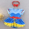 MYRISAM - Disfraz de Navidad para bebés y niñas pequeñas,