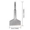 Nucraft SDS-Plus Tile Chisel, 165mm x 75mm, 15° Bent Scraper