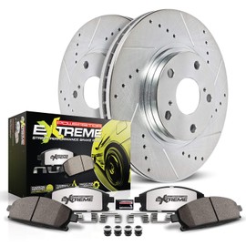Power Stop K1243-26 Rear Z26 Street Warrior Brake Kit Acura Honda