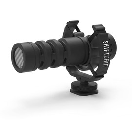 ShiftCam ProMic Shotgun Microphone for Mobile Devices, 3.5mm Jack, Super Cardioid, Low Noise, Streaming