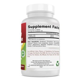 Best Naturals L-arginina L-ornitina - 1000 Mg Sabor Sin Sabor