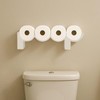 Stylor Funny Toilet Paper Roll Holder - Humorous Poop Sign
