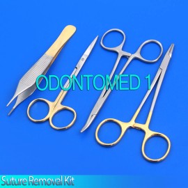 ODM Classic Suture Removal 4pcs Kit Surgical Instruments,T/