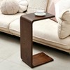YLACMALS Simple C Shaped End Table Couch Side Table, Item
