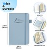 Tasalas Pocket Notebook Portable A6 Notebooks with Inner Pocket and