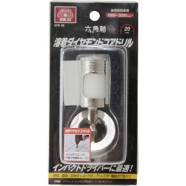 SK11 Hex Shaft Welded Diamond Core Drill 0.8 inches (20 mm)