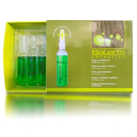Salerm Ampolleta Mega Acondicionadora 12 x 5ml Repara Hidrata - Incluye Regalo - Maritrini Meza - Salerm Cosmetics Mega Conditioner For Nature Moisturising Treatment - 12 Vial x 0.17 oz by Salerm