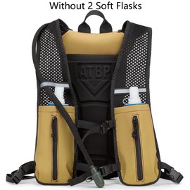 ATBP Running Hydration Vest Pack Tactical 3L Water Bladder Backpack Bag for Cycling Marathon Hiking Daypack Men & Women