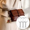 120 Pieces Key Ring with Chain Key Ring DIY Craft