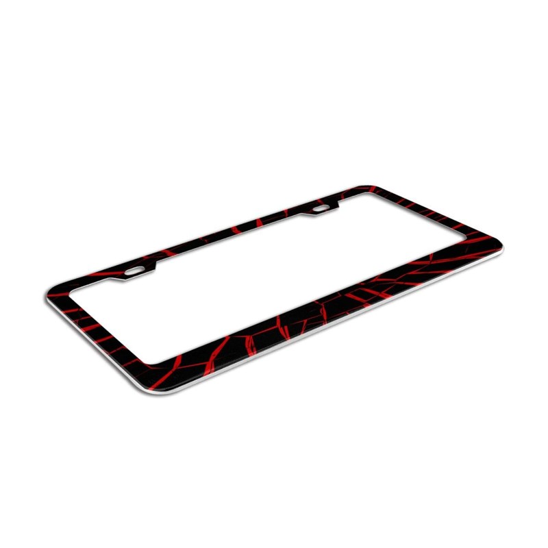 keluki Mountains License Plate Frame, Solid Rust-Proof Aluminum Holder with