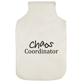 'Chaos Coordinator' Hot Water Bottle Cover (HW00038663)