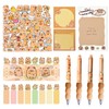 arrderly Cute Cartoon Stationery Set, Party Favor Supplies Includes Ball