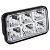 Red Hawk LGT-209L Headlight Compatible With/Replacement For E-Z-Go Marathon 1980-1994,