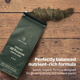 Organic Seed Starter Fertilizer - Natural Indoor & Outdoor Fertilizer with Mycorrhiza + Kelp & Alfalfa Meal for Strong Healthy Plants and Soil - 2lbs