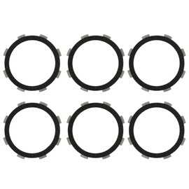 6PCS Clutch Friction Fiber Plate High Heat Stability Fit For 156FMI 162FMI 162FMJ Overhead Valve Engines
