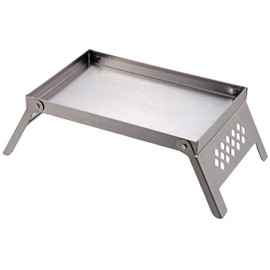Captain Stag UG-3297 Bonfire Stand, Mini Table, Kamado Dye, For B6 Type, Stainless Steel