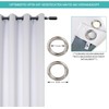 Woltu #488 Opaque Blackout Curtain with Eyelets, Light Heavy Curtain,
