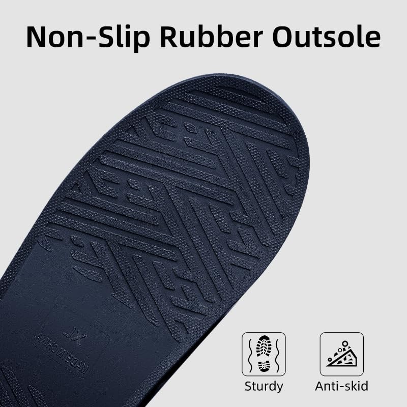 RINJOY High Top Rain Shoe Covers with Zipper, Reflective Waterproof