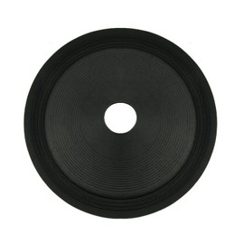 Fielect 10 inches Paper Speaker Cone Subwoofer Cones Drum Paper 1.5 inches Inner Diameter with 4 Cloth Surround 1Pcs