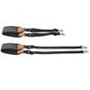 Hensych Dual Metal Hook Strap Stress Reliever Shoulder Belt Lanyard