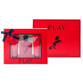 Play Red Men's Eau de Parfume 100mL 3 Piece Gift Set