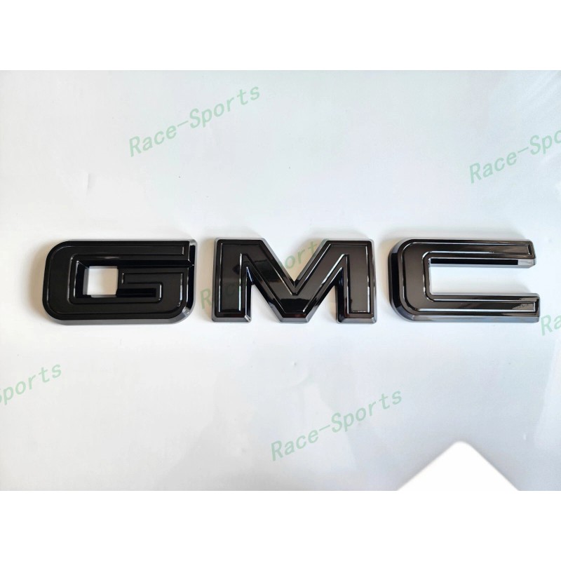 Auto GMC OVERLAY Front Gloss Black GMC Emblem 2020+ Acadia