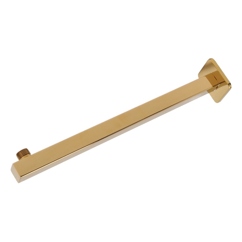 Wall Mounted Shower Arm Stainless Steel Quadrate Shower Head Extension