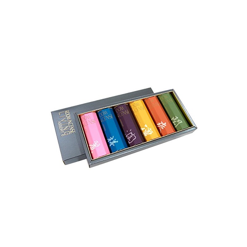 Gyoshodo Incense Incense Incense for Living Room, Assorted 6