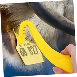 Sosoport Heavy Duty Ear Tag Remover for Livestock Versatile Tool for Cattle Sheep and Pig Ear Tags Efficient with Sharp Blade Essential Livestock Equipment