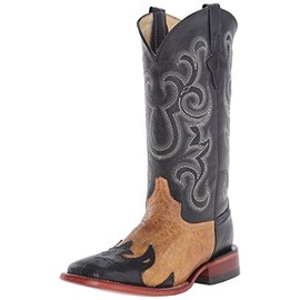 Ferrini Women's Lizard Wingtip Ladies, Black, 9.5 B US