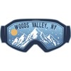 Woods Valley New York Ski Adventures Souvenir Approximately 5 x