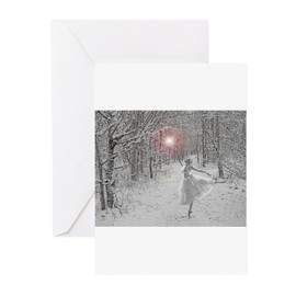 CafePress The Snow Queen Folded Greeting Cards (10-pack) Glossy