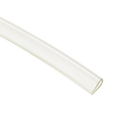 sourcing map Trim Seal, PVC U-Seal Channel Edge Protector Sheet, Fits 1.5-2mm Edge 1Meter/3.82Ft Length, 0.24" Height Transparent