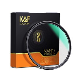 K&F Concept KF-77BD1/2 NANO-X Black Diffusion 1/2 Filter 77mm MRC Nano Coating Thin Frame Design