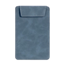 ADOFUN A5 Clipboard Binder PU Leather Clip File Thin Waterproof with Pen Holder Business Magnetic Padfolio Multifunction Gift Office Supplies Office Supplies (Blue)