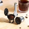 4 Reusable Refillable K Cup Coffee Filter Pods for Ninja