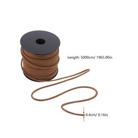 WOONEKY Tent Cords Brown Strand Windproof Survival Rope for Camping Hiking Tarp Fixing and Outdoor Emergency Use Exceptional Strength and Stability Versatile Applications