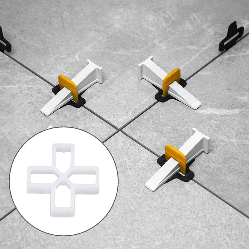 200pcs 10mm Tile Spacers, Brick Spacers is Cross Shaped Plastic,