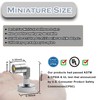 Suzeyar Metal Miniature LED Light,Tiny Spot Lights with Magnet Base,Battery