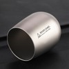 120ml Ultralight Titanium Double Wall Insulated Water Cup Tea Cup