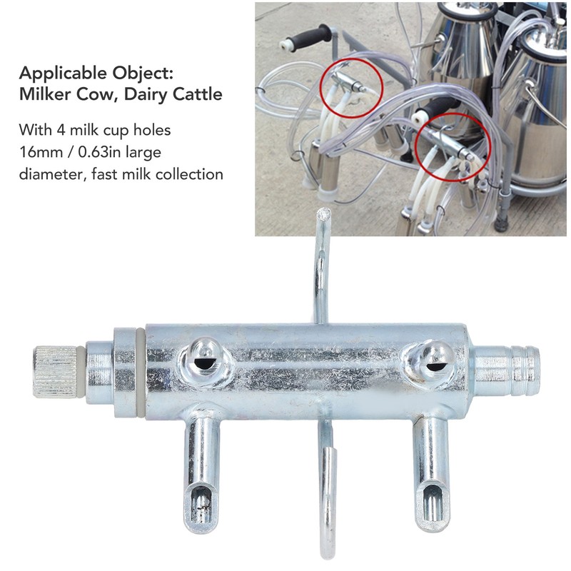 Cow Milking Claw 16mm Diameter Easy Clean Stable Performance Milking