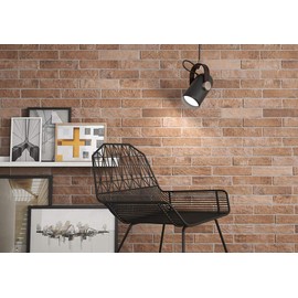 2.5" x 10" Manhattan Red Brick Porcelain Tile (1 Piece)