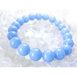 Natural Stone Yamane Gemstone: Kana Stone [Forgive Yourself/Find Your Precision] Angel Bracelet 0.4 inch (10 mm) Women's Power Stone [For Purification, Zazare Crystal], Stone